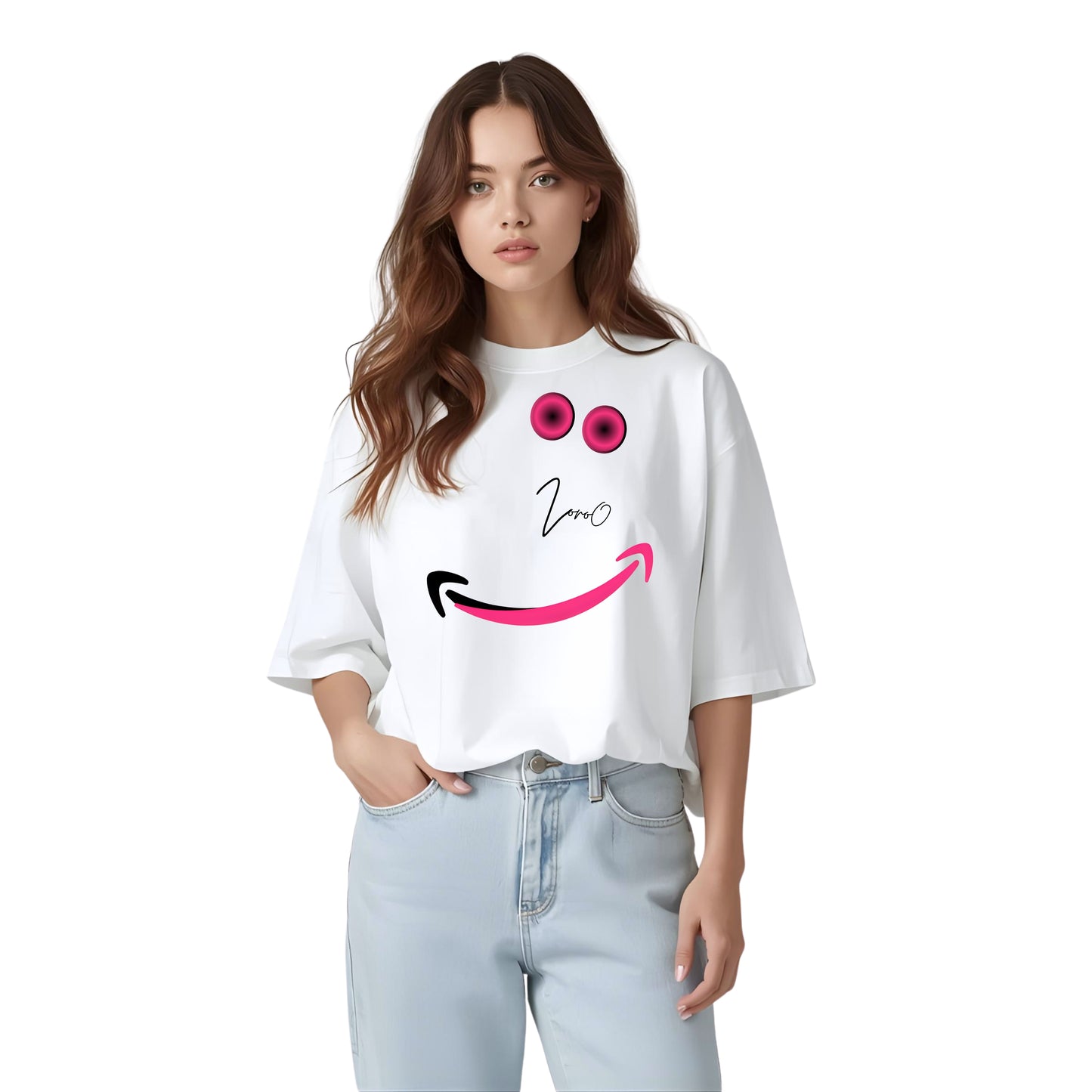 ZoroO Side Tee Women Oversize T Shirt