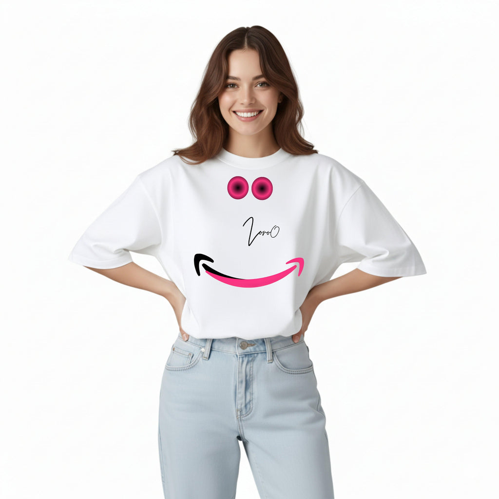 95% COTTON  -  WOMEN'S LUXURY OVERSIZE T SHIRTS BY ZOROOFASHION.