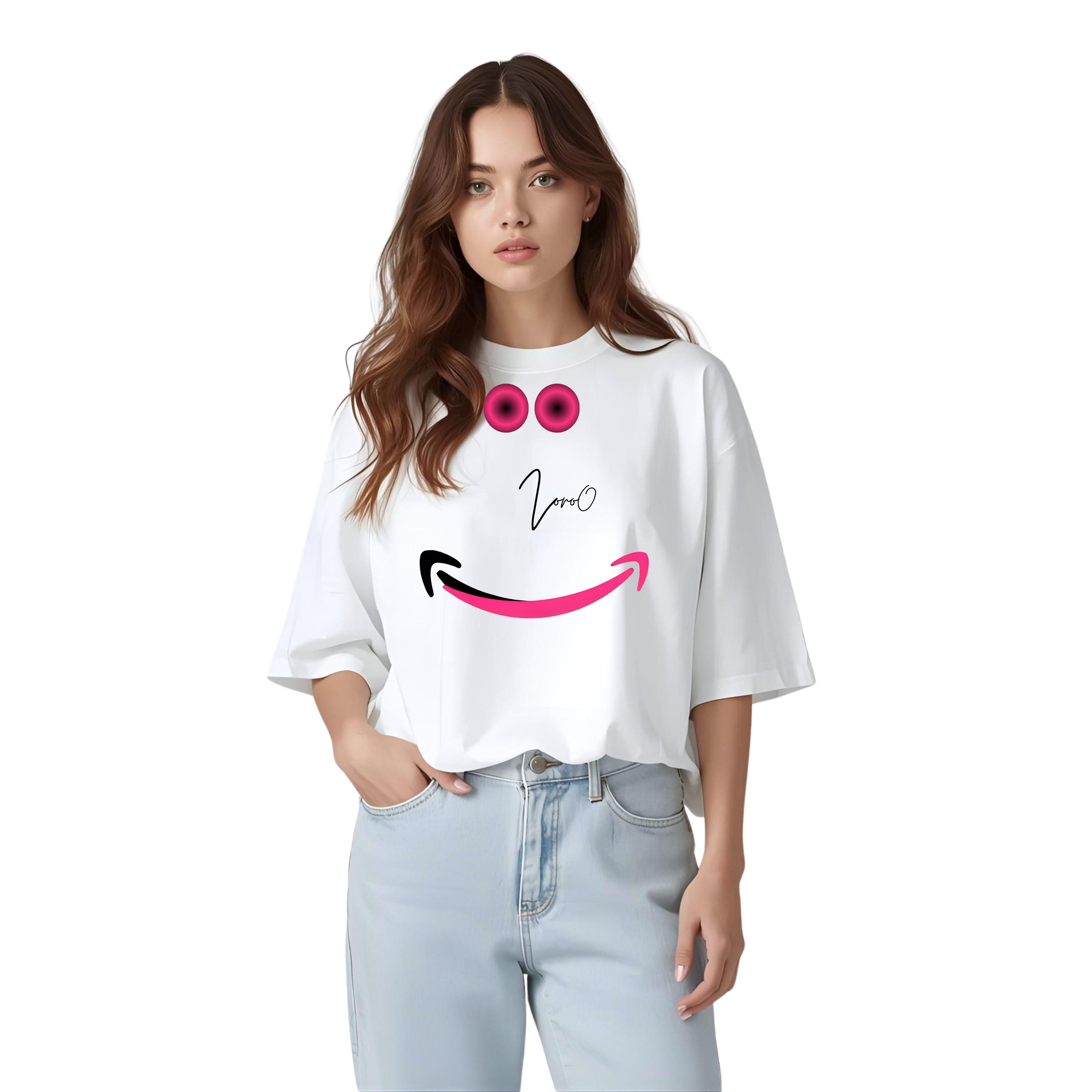 95% COTTON  -  WOMEN'S LUXURY OVERSIZE T SHIRTS BY ZOROOFASHION.