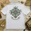 The Whale mapped Oversized Tee