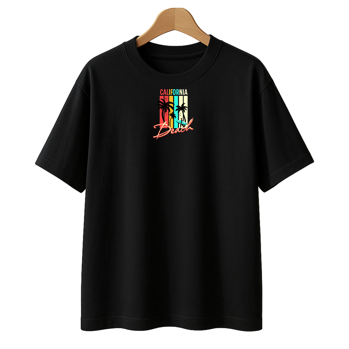 CALIFORNIA BEACH - Unisex Oversize T-Shirt - Summer Vibes by ZOROO