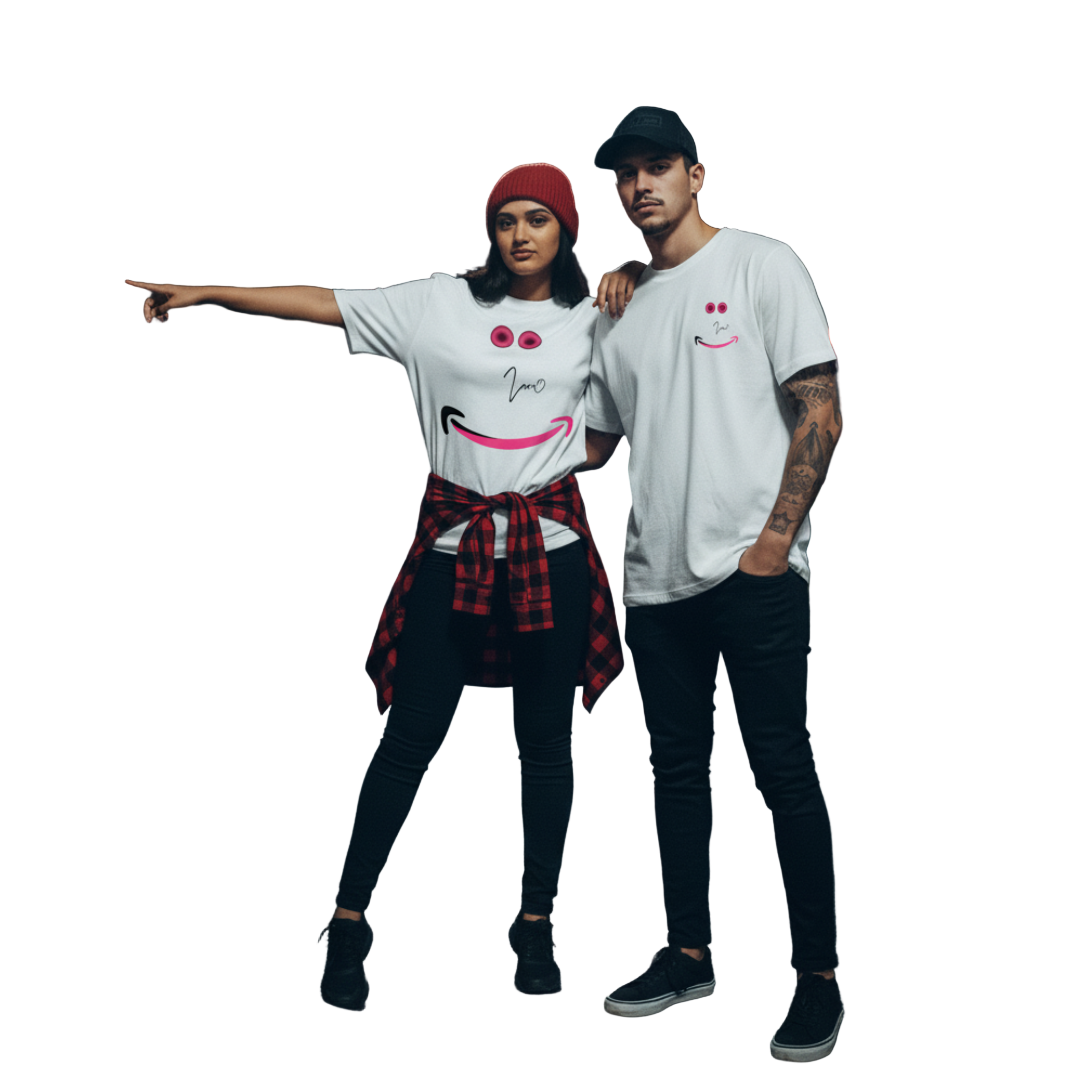 95% COTTON  -  LUXURY OVERSIZE T SHIRTS BY ZOROOFASHION  for CoupleGoals!.