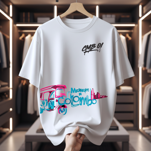 The Midnight in Colombo Oversized Tee